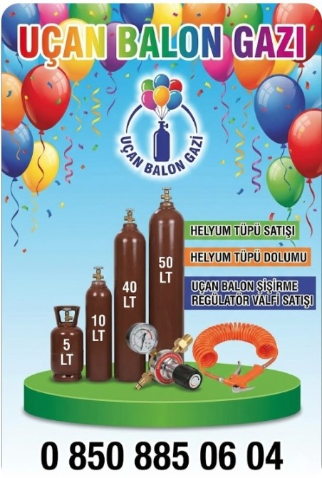 Helyum tÃ¼pÃ¼ ve gazÄ± - GÃ¶rsel 12