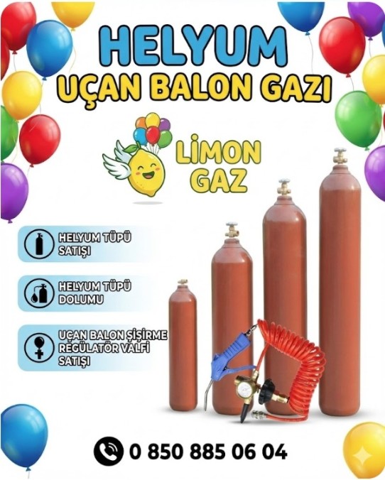 Helyum tÃ¼pÃ¼ ve gazÄ± - GÃ¶rsel 8