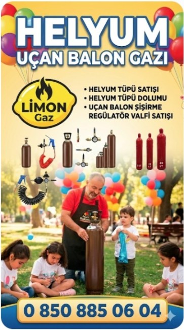 Helyum tÃ¼pÃ¼ ve gazÄ± - GÃ¶rsel 9