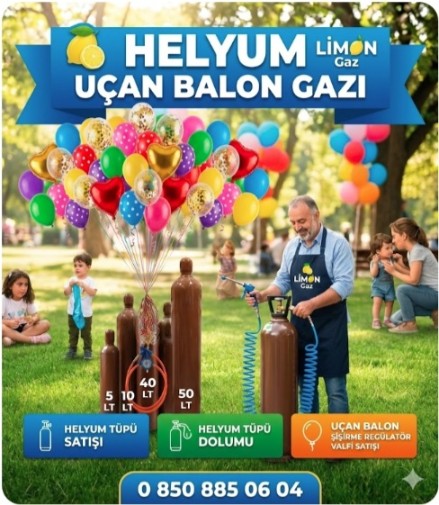 Helyum tÃ¼pÃ¼ ve gazÄ± - GÃ¶rsel 2
