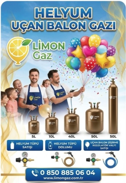 Helyum tÃ¼pÃ¼ ve gazÄ± - GÃ¶rsel 7