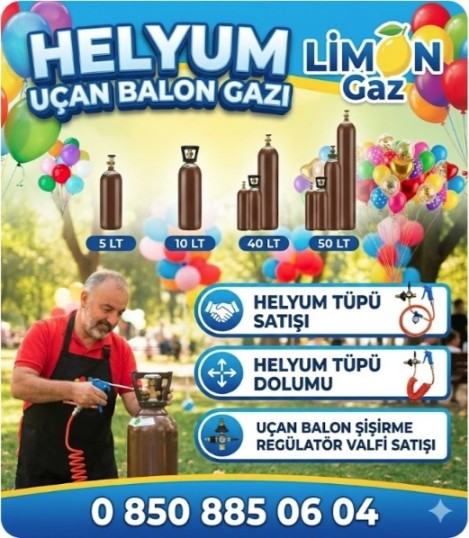 Helyum tÃ¼pÃ¼ ve gazÄ± - GÃ¶rsel 8