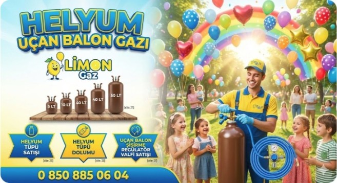 Helyum tÃ¼pÃ¼ ve gazÄ± - GÃ¶rsel 12