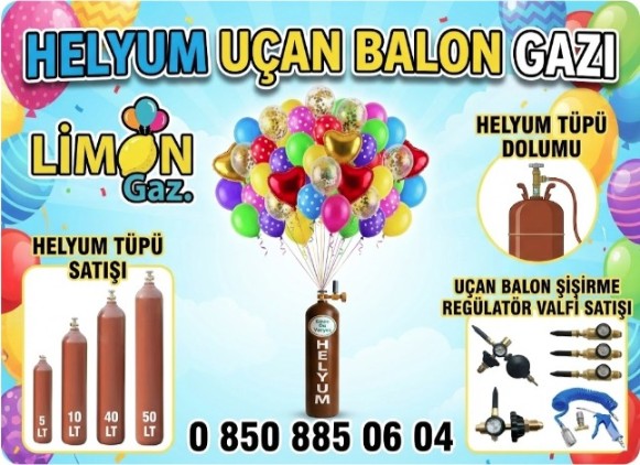 Helyum tÃ¼pÃ¼ ve gazÄ± - GÃ¶rsel 1