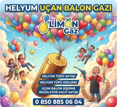 Helyum tÃ¼pÃ¼ ve gazÄ± - GÃ¶rsel 2