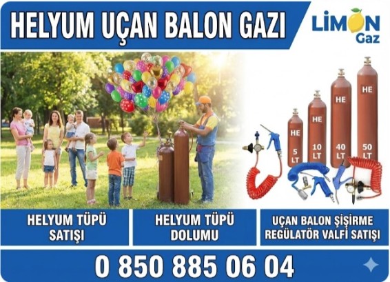 Helyum tÃ¼pÃ¼ ve gazÄ± - GÃ¶rsel 7