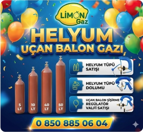 Helyum tÃ¼pÃ¼ ve gazÄ± - GÃ¶rsel 12