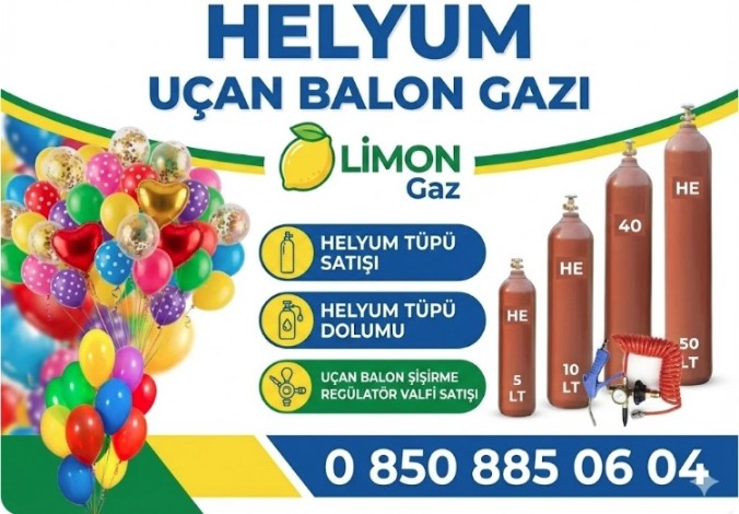 Helyum tÃ¼pÃ¼ ve gazÄ± - GÃ¶rsel 2