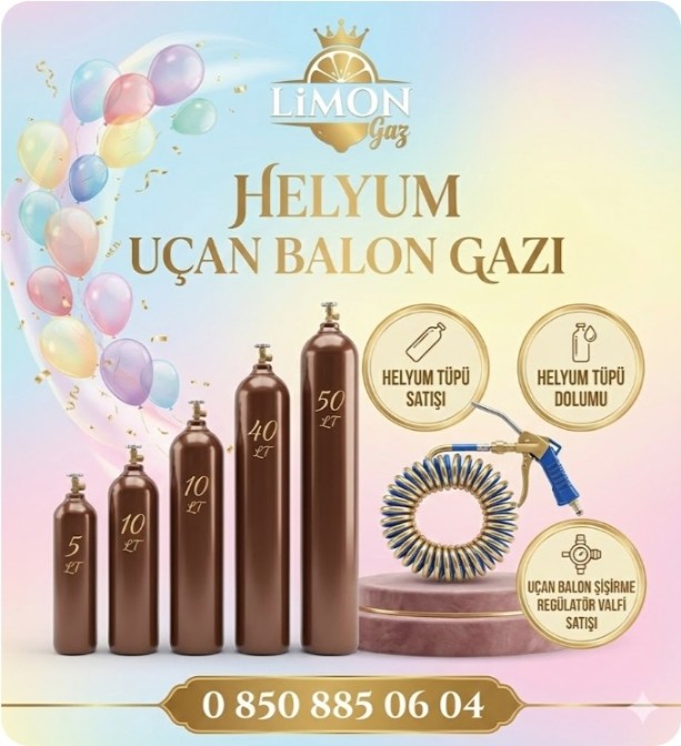 Helyum tÃ¼pÃ¼ ve gazÄ± - GÃ¶rsel 8
