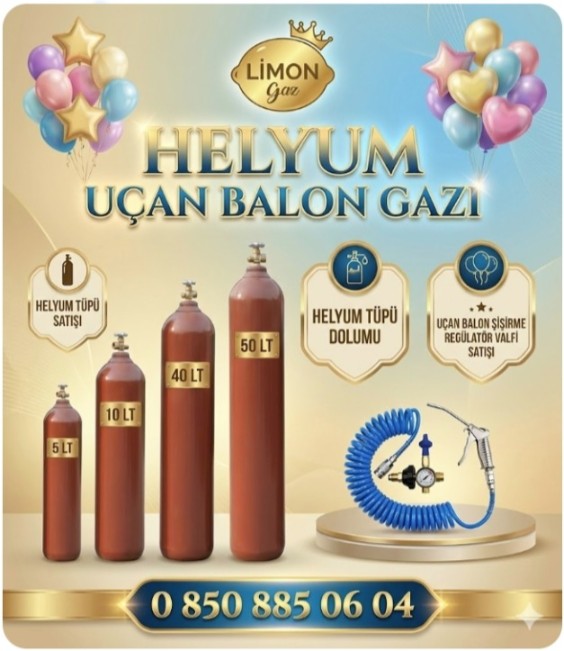 Helyum tÃ¼pÃ¼ ve gazÄ± - GÃ¶rsel 9
