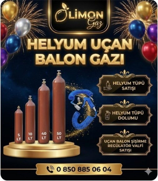 Helyum tÃ¼pÃ¼ ve gazÄ± - GÃ¶rsel 4