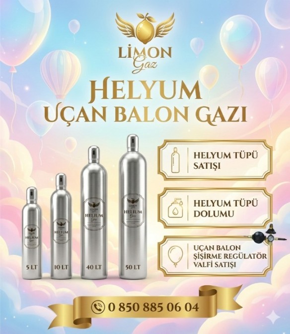 Helyum tÃ¼pÃ¼ ve gazÄ± - GÃ¶rsel 9