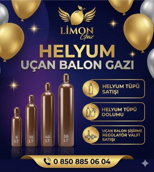 Helyum tÃ¼pÃ¼ ve gazÄ± - GÃ¶rsel 10